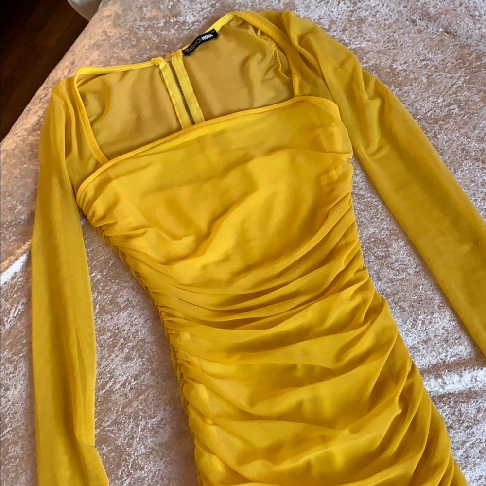 Yellow dress